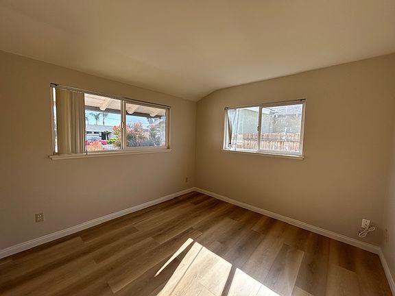 typical Bedroom with new flooring
