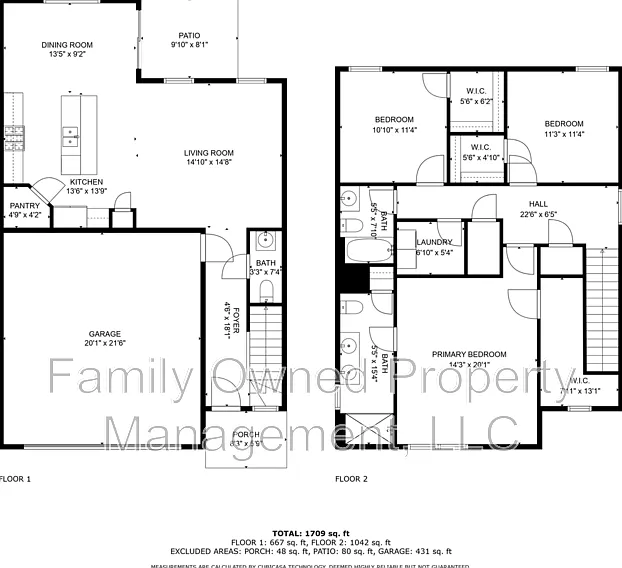 3 bed, 2.5 bath, 1709 sqft, $2,250 — Photo 4