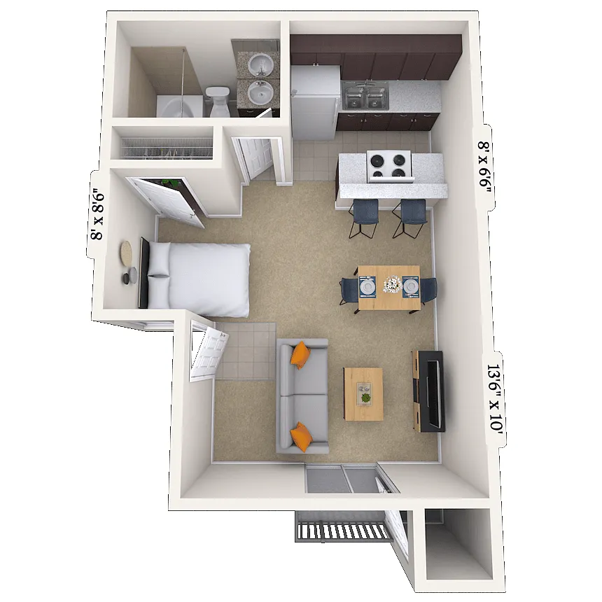 Floor plan The Baroque