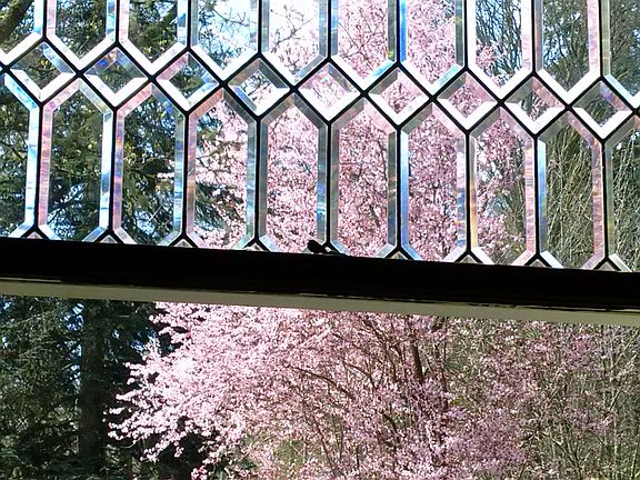 original leaded glass window