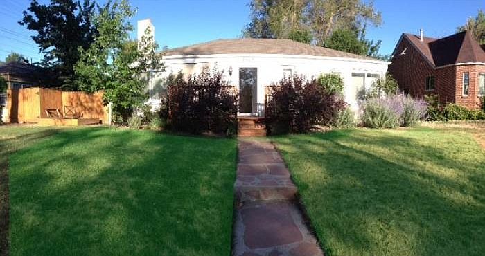 Front of the house