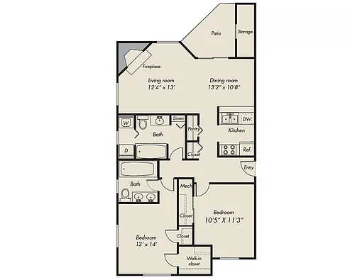 Floor plan 1048-R
