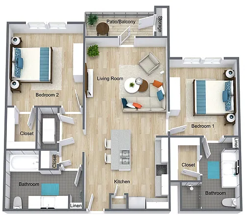 Floor plan Highland