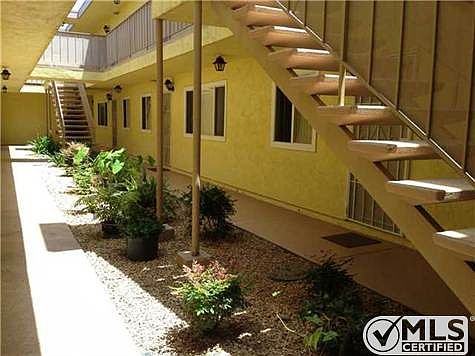 Inside Courtyard. Unit D is located on this ground level.