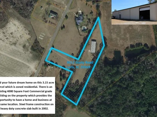 3012 Dusty Rd. Lot 1, NE of Hwy 618, Loris, SC 29569