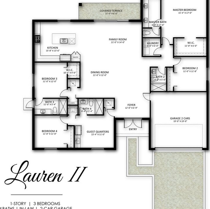 Lauren II Floorplan