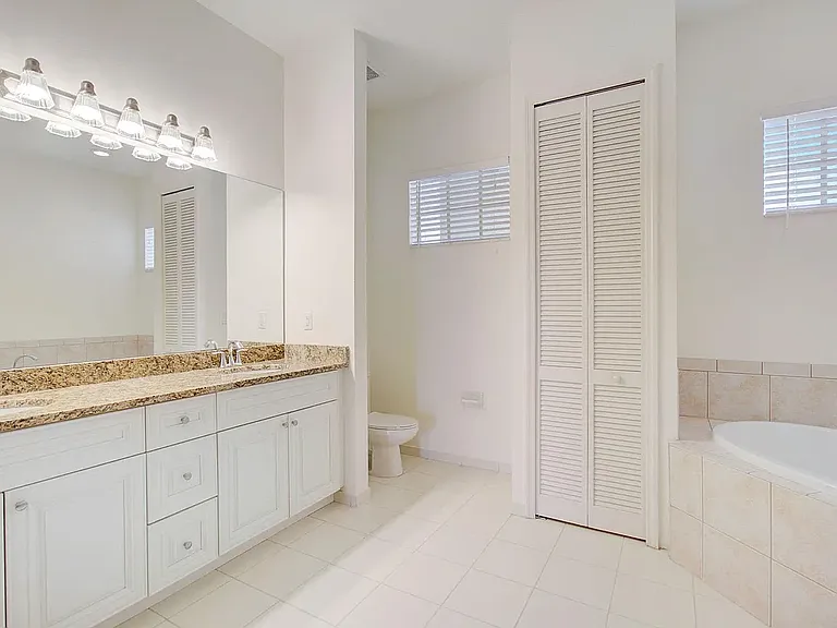 Carlsbad - Large Master bathrooms with double vanity, separate shower and tub
