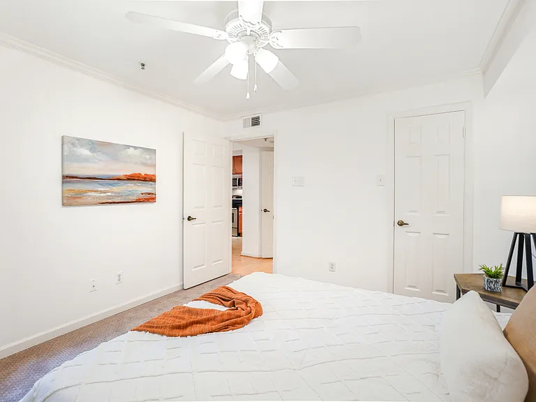 Fresh paint and brand new carpet.