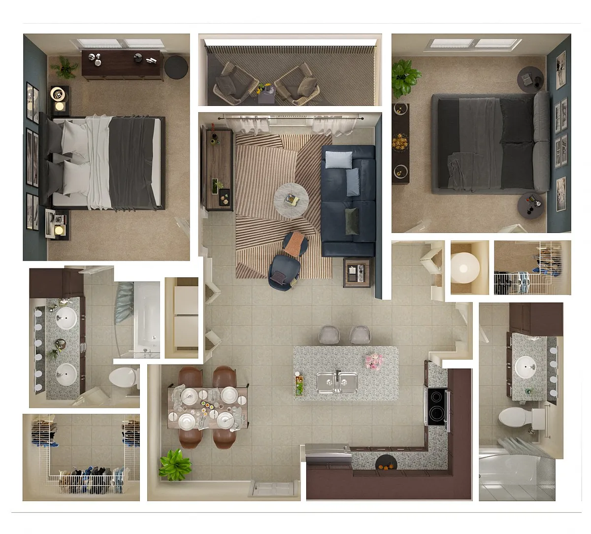 Floor plan B4