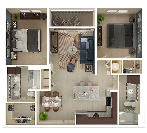Floor plan B4