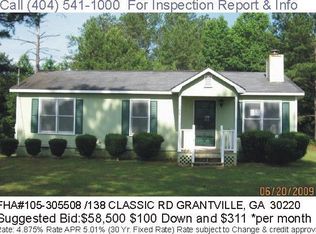 138 Classic Rd, Grantville, GA 30220