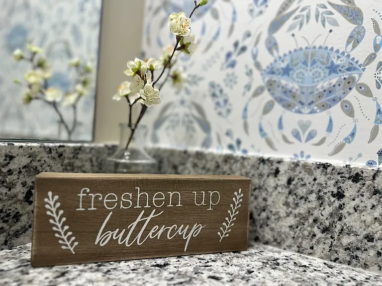 Powder Room Wallpaper