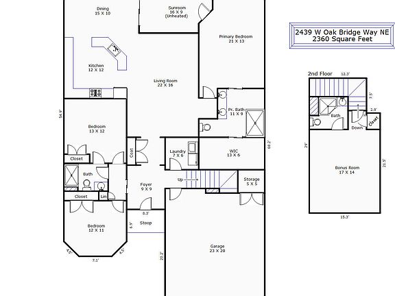 5th image of 2439 Oak Bridge Way NE
