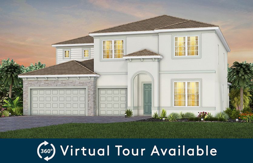 Oakhurst Exterior FM3 with stone