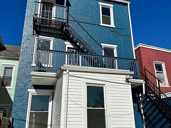 Rear of building