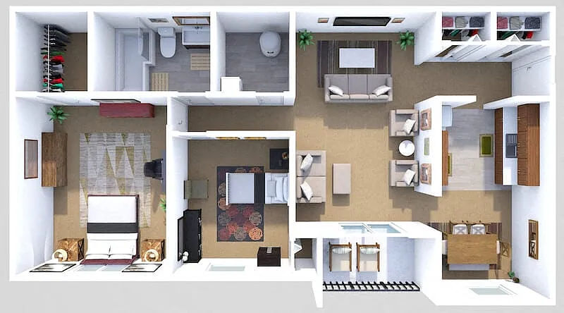 Floor plan The Prestwicke