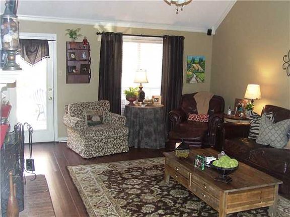 Spacious Great Room in center of home provides easy living area!