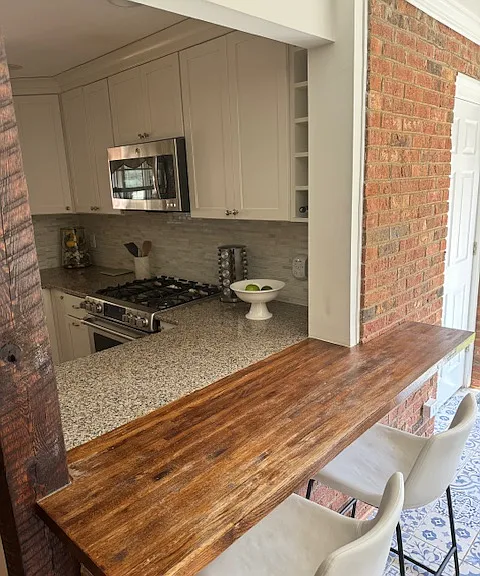 Breakfast counter top