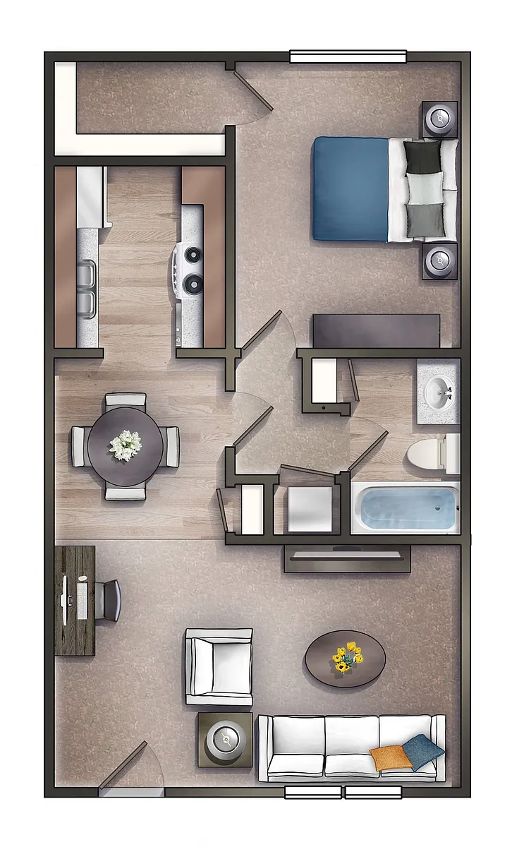 Floor plan Maple