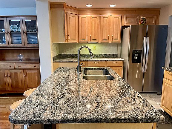 Granite kitchen counter