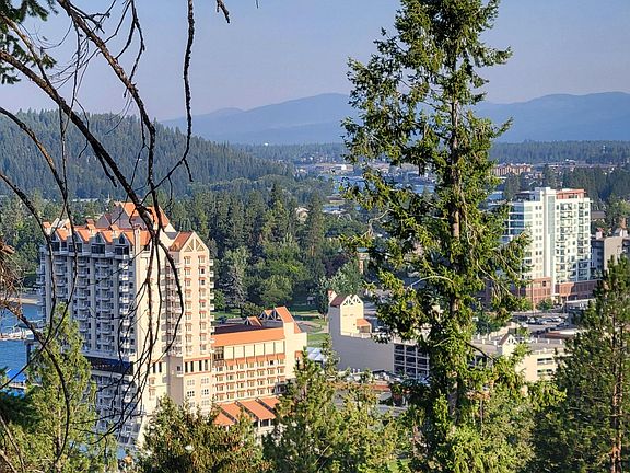 View from Tubbs Hill facing south. The hiking trail is on mile from the property.