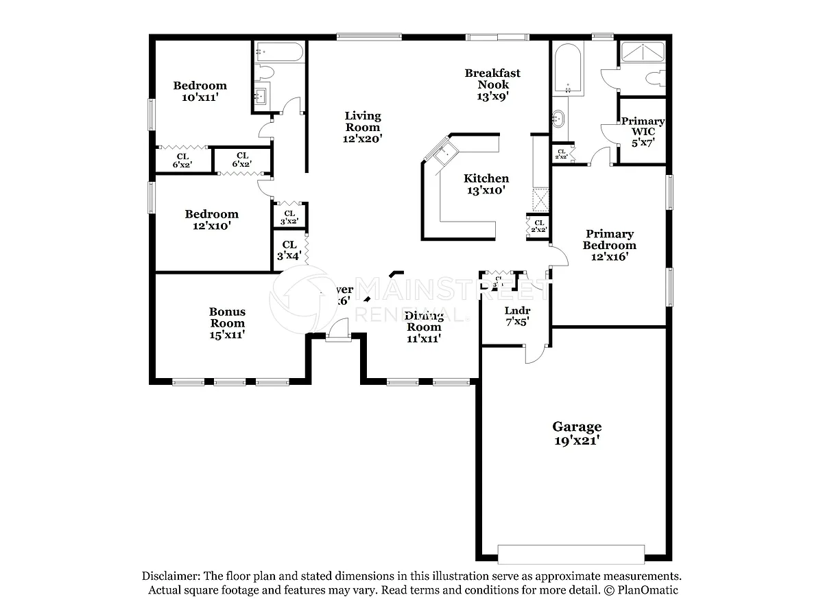 Floor Plan - 2111 Buescher Hill St
