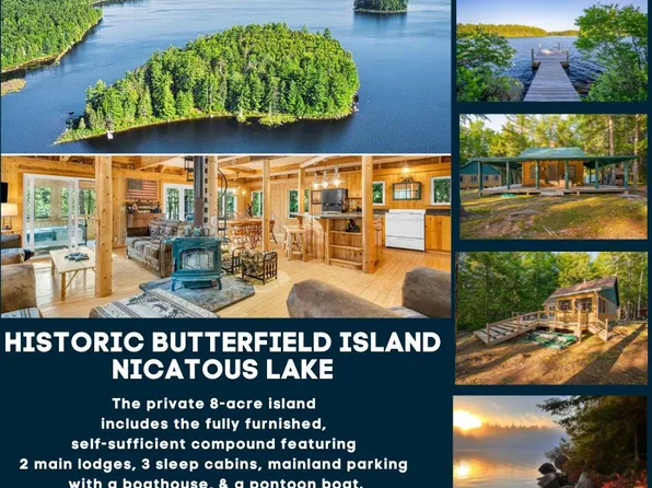 6 & 13 Butterfield Island on Nicatous, T40 MD, ME 04417