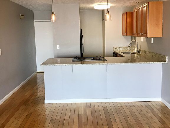 Updated kitchen with granite countertops 
