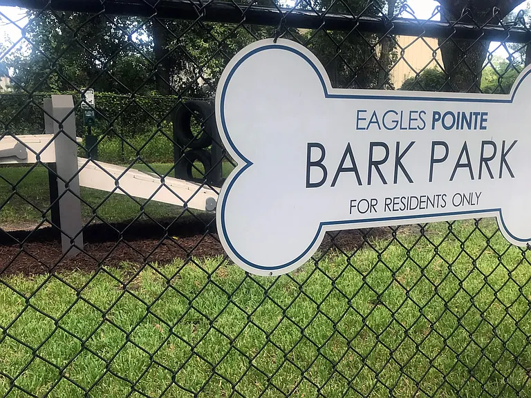 Let your furry friend off leash and try out the agility equipment at fenced in dog park!