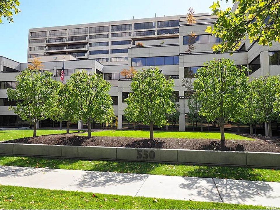 View of building exterior from South Temple.