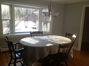 Dining Room w/ Bow Window