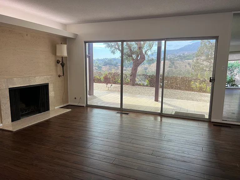 VIEW FROM DINING ROOM