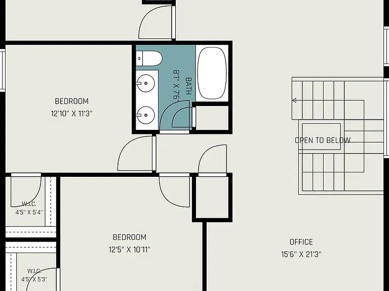 floor plan- 2nd floor
