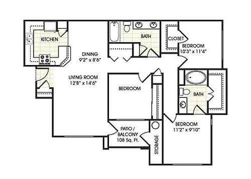 Floor plan Luxury