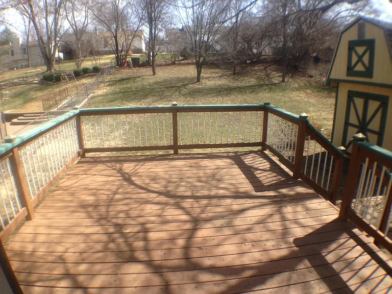 Fenced in Backyard