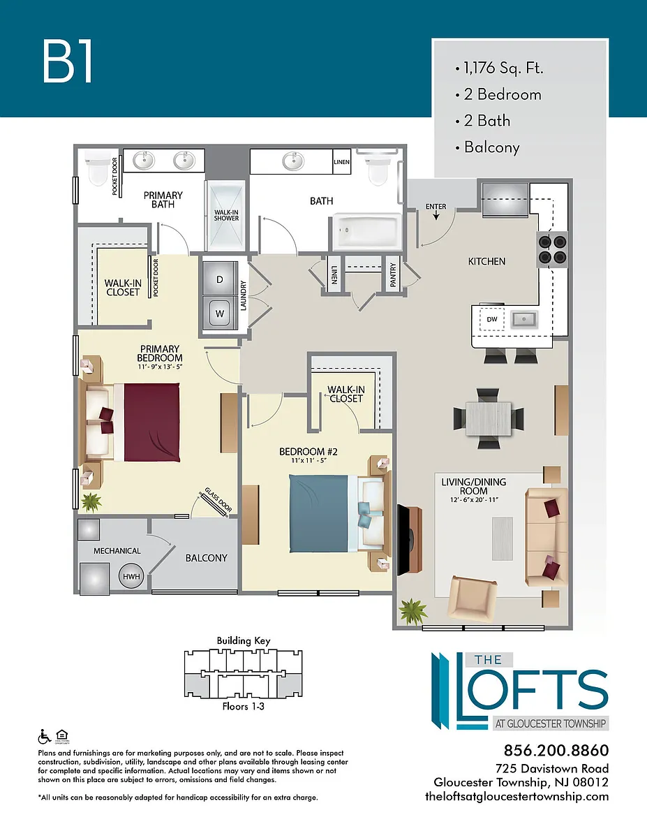 Floor plan B1
