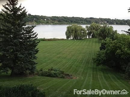 Maumee River (View from House)
						:
						Backyard view from inside house.