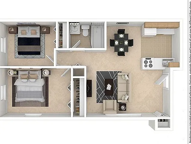 NorrisHills 2BD 1Bath 715sqft NorrisHills 2BD 1Bath 715sqft
