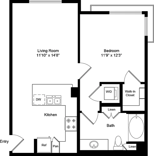 Floor plan A60