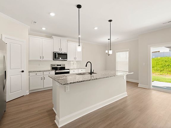 Large kitchen island