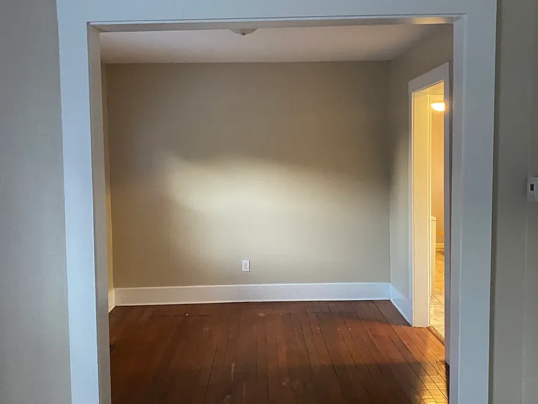 Front room looking into back of house
