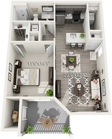Floor plan A1