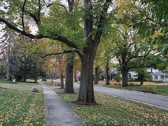 street the house sit on