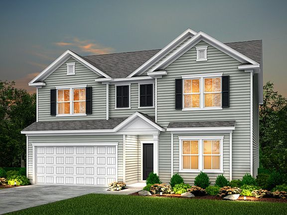 Mitchell Exterior LC2A with 2-car garage