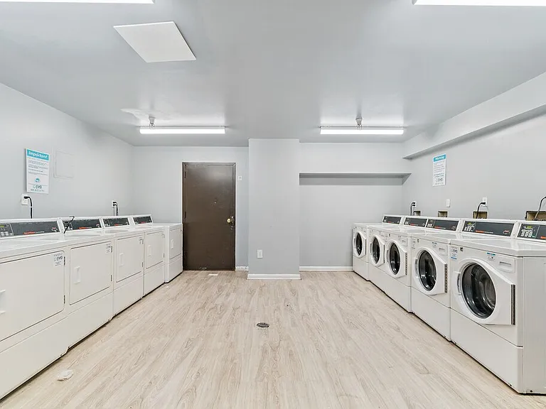 Convenient Onsite Laundry Room