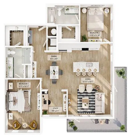 Floor plan B14
