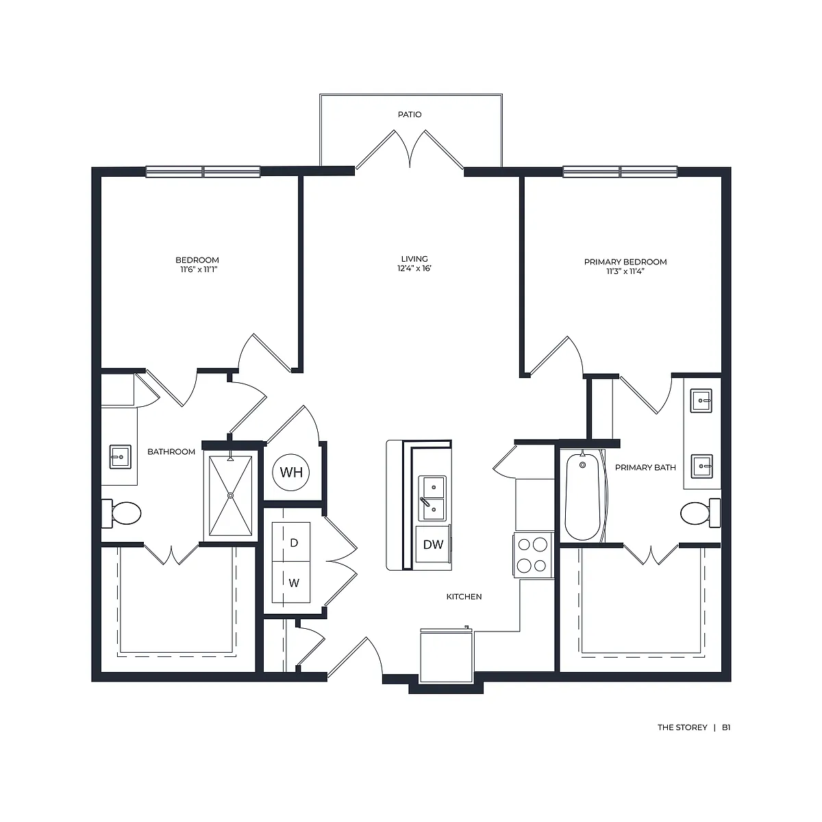 Floor plan B1