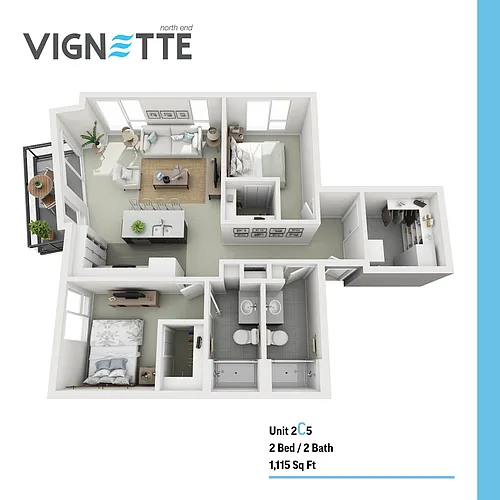 Floor plan 2C5