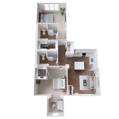 Floor plan B6L