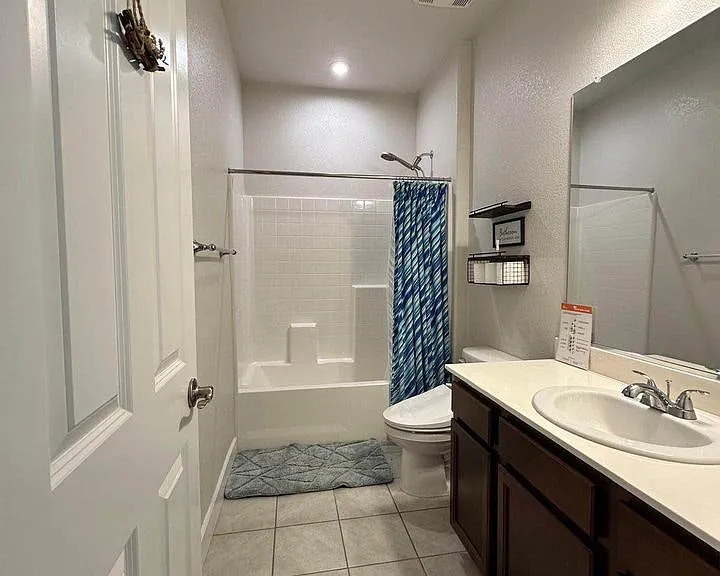 Shared bathroom
